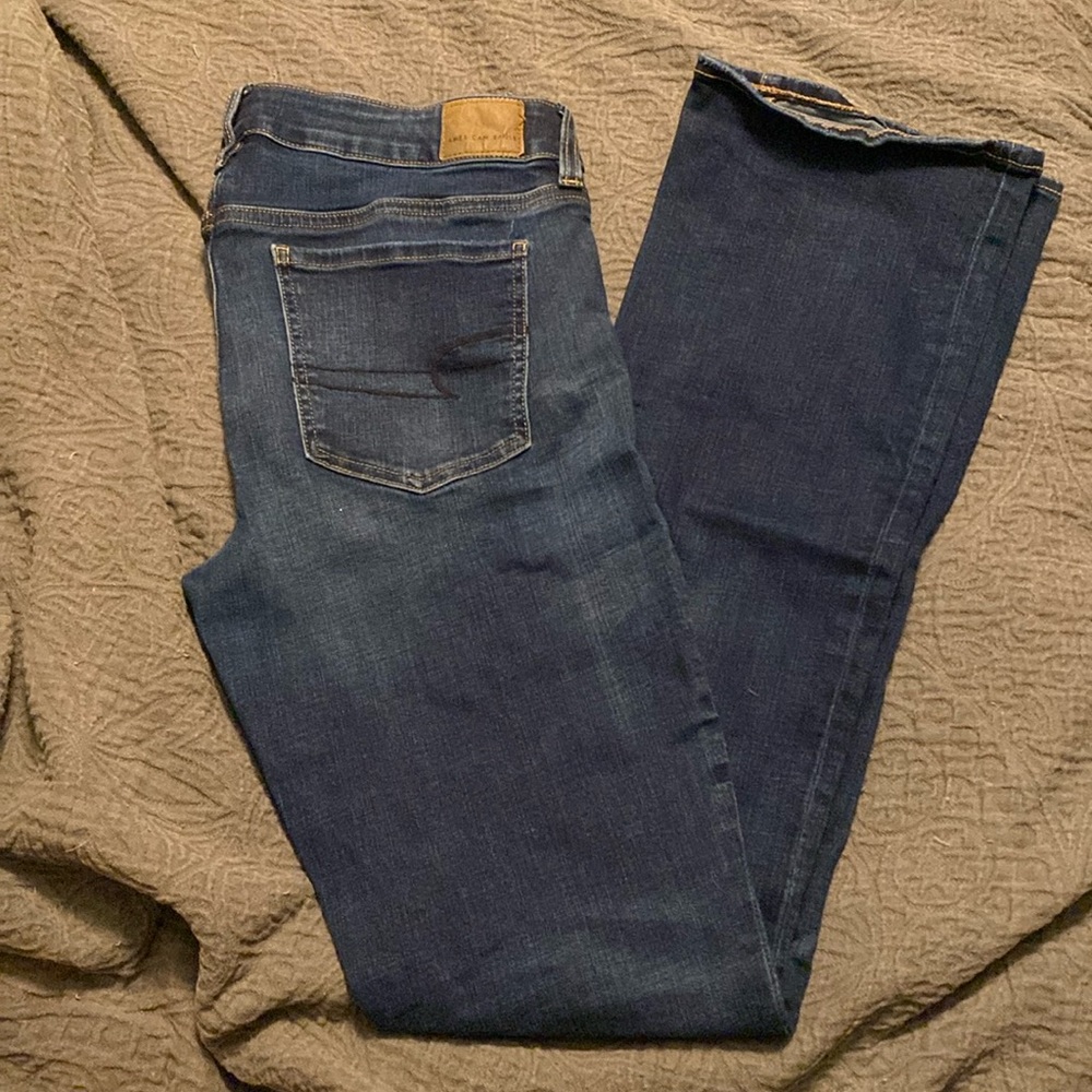 AE skinny kick jeans